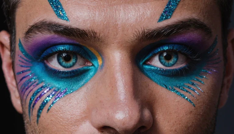 maquillage yeux homme