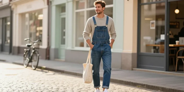 salopette homme style