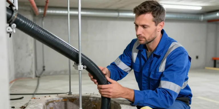 canalisation cassée sous la maison
